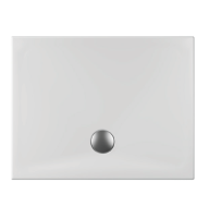 Душевой поддон 900х700 ISVEA прямоугольный цвет черный матовый 10DT9717A-42N