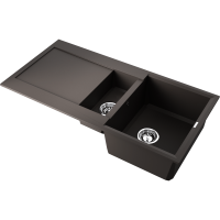 Кухонная мойка Omoikiri Sakaime 100-2-ES Tetogranit/espresso 4997219
