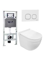 Комплект инсталляции с унитазом Weltwasser AMBERG 506 ST + HEIMBACH 043 GL-WT + AMBERG RD-WT