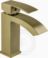 Cмеситель для раковины FILARETE Waterfall FL5010 (Матовое золото)