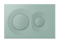 Кнопка смыва ISVEA Dome 54DM0109I для инсталляции Durezza цвет мятно-зеленый матовый 54DM0109I