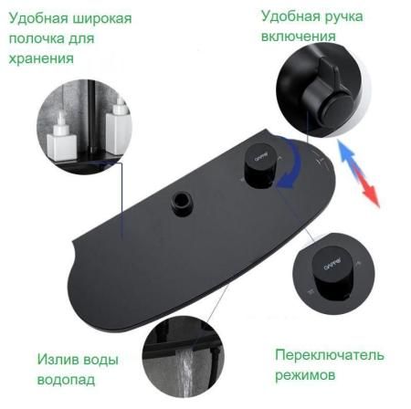 Душевая система Gappo G2495-86