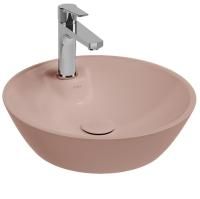 Раковина ISVEA SistemaY Soft накладная 450*450*120 1 цвет лососевый матовый 10SY65045SV-2S