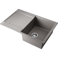 Кухонная мойка Omoikiri Daisen 78T-GR Tetogranit/leningrad grey 4993584