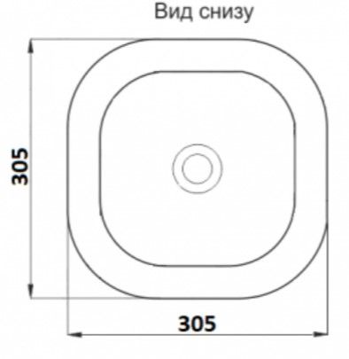 Раковина накладная CeramaLux 360