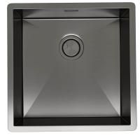 Кухонная мойка Reflexion Como RX2044BL оружейная сталь