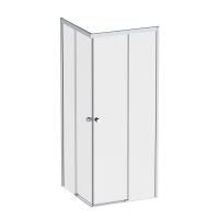 W94G-403-8080-MT1K X-joy Душевое ограждение AM.PM квадратное,раздвиж.двери 80x80 хром мат