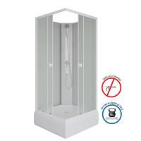 Душевая кабина Niagara Promo P80/26Q/MT/BK (80х80х200) 4 места