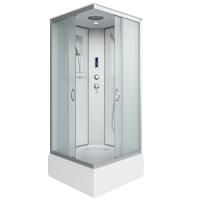 Душевая кабина Niagara Classic NG-1108-14P (90х90х215) средний поддон(26см),стекло матовое,4 места с полкой