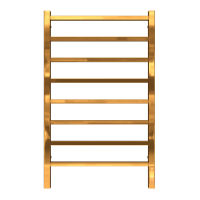 Ватикан П8 500х850 Электро Полотенцесушитель TERMINUS Золото