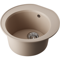 Кухонная мойка Omoikiri Miya 50-R-SA Tetogranit/бежевый 4993505