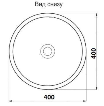 Раковина накладная CeramaLux 9423