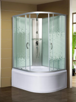 Душевая кабина МОНОМАХ МОНОМАХ Б/К 110/80/44 МЗ L 1100х800х2060мм