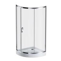 W83UG-315-090MT Like Solo Slide Душевое ограждение AM.PM 90x90x200, стекло прозрачное