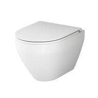 C701700MWSC Spirit V2.0 подвесной унитаз FlashClean с сиденьем микролифт, бел мат