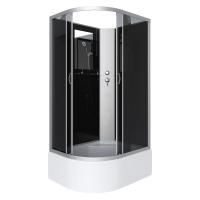 Душевая кабина Niagara Classic NG-2510-14RBK (120х80х200) высокий поддон(40см),стекло тонированное