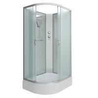 Душевая кабина Niagara Classic NG-33084-14RBK (100х80х200) средний поддон(26см),стекло матовое