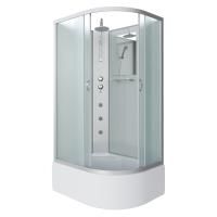 Душевая кабина Niagara Classic NG-2310-14LBKTG (120х80х210) высокий поддон(40см),стекло матовое