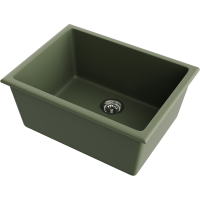 Кухонная мойка Omoikiri Okinoshima 61-U/I-OL Natceramic/olive 4997064