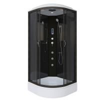 Душевая кабина Niagara Classic NG-6501-14F (90х90х215) средний поддон(26см),черный,стекло тонированное