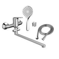 D1095000 Norma Смеситель для ванны и душа AM.PM с универсальным изливом и душевым набором