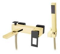 Смеситель для ванны с душем Boheme Q 143-GB