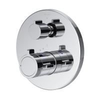 F85A95600 X-Joy Смеситель AM.PM встроенный с термостатом  на 3 потребителя, хром