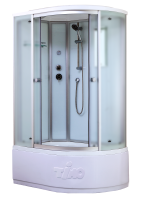 Душевая кабина Timo Standart T-6620 Silver Fabric L  (120*85*220), турецкая баня хамам