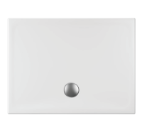 Душевой поддон 1000х800 ISVEA прямоугольный цвет черный матовый 10DT9703A-42N