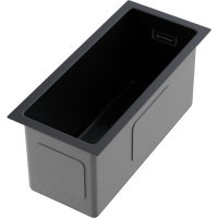 Кухонная мойка Omoikiri Taki 20-U/IF-GB нерж. сталь/графит 4997015