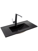 Раковина врезная WeltWasser WW SK DEILBACH 7506-90 MT-BL