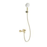 Смеситель для ванны с душем WONZON & WOGHAND, Брашированное золото (WW-4530-BG)