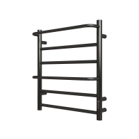 Полотенцесушитель Электрич. с/т GROIS Gamma GR-136 400x600 П6 Ral 9005 R черный матовый(-)
