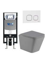 Комплект инсталляции с унитазом Weltwasser AMBERG 497 + GELBACH 041 MT-GR + AMBERG RD-WT