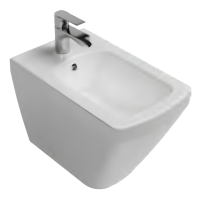 Биде напольное ISVEA PRISSIMO цвет белый глянцевый 10PO42001