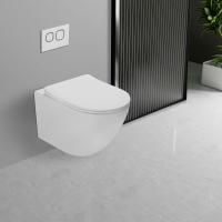 Унитаз подвесной Vincea Globo VT1-14T Tornado, цвет белый, ультратонкое soft-close сиденье