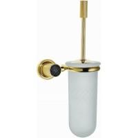 Ершик для унитаза Boheme Royal Cristal 10933-G-B Золото