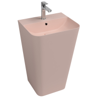 Раковина ISVEA Sott'Aqua напольная 500*420*830 цвет лососевый матовый 10SQ37001SV-2S