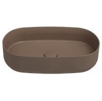 Раковина ISVEA Infinity накладная 550*360*120 цвет коричневый 10NF65055SV-2H