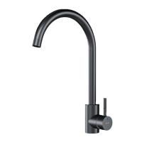 F85B07122 X-Joy S, Смеситель для кухни AM.PM с С-изливом, черный