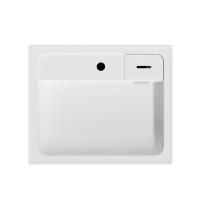 M85WCC0601WG050 X-Joy, Раковина над стиральной машиной AM.PM, керамическая, 60x50 см, белый глянец