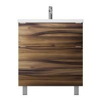 M90FSX0752HF Gem База под раковину AM.PM, напольная, 75 см, 2 ящика, орех