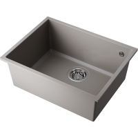 Кухонная мойка Omoikiri Tedori 54-U-GR Tetogranit/leningrad grey 4993540