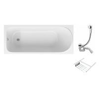 W75A-150-070W-KL Sense Ванна AM.PM 150x70, каркас, слив-перелив, комплект