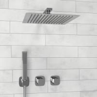 A8651.312.090.118.326.087.103  Встраиваемый комплект для душа WasserKRAFT с верхней душевой насадкой и лейкой