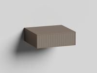 Подвесной модуль Salini Armonia 600x200 без выреза под сифон, бронза, 27A.1.600.200.14.0