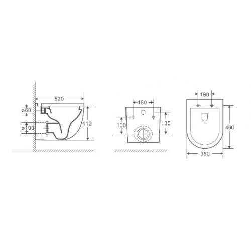 Унитаз с инсталляцией WeltWasser MARBERG 507 + GELBACH 004 GL-WT + MAR 507 RD