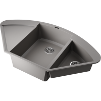 Кухонная мойка Omoikiri Sakaime 105C-GR Tetogranit/leningrad grey 4993576