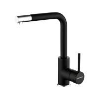 Смеситель для кухни Paulmark HONNER Ho212018-401TB, антрацит полностью