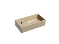 Умывальник подвесной прямоугольный Ceramicanova Element 407*217*100, капучино матовый, CN6051RMC